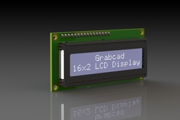 16 x 2 LCD display module