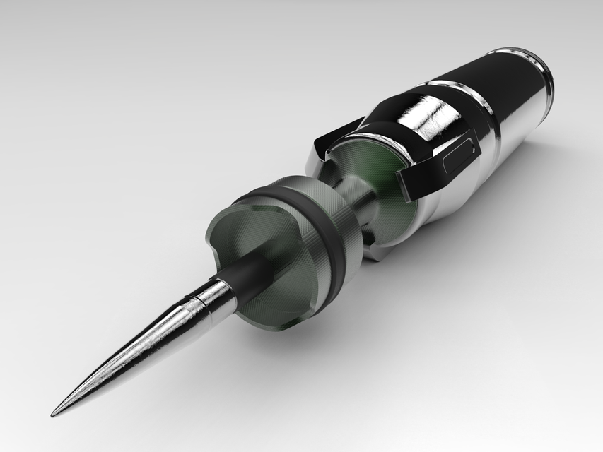 Apfsds 1mm Anti Tank Ammo 3d Cad Model Library Grabcad