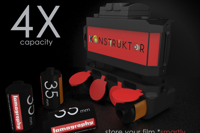 Film Pack Rack - Lomography Challenge
