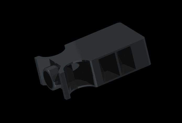 Steyr HS.50 Muzzle Brake