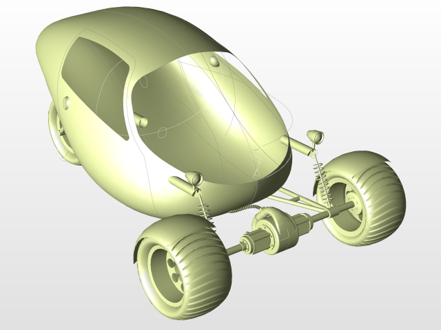concept car | 3D CAD Model Library | GrabCAD