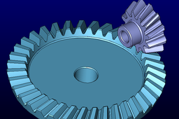 Helical Bevel Gear Pair