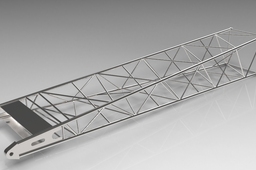 Boom Base of a crane
