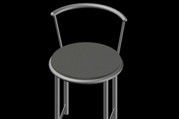 metal chair