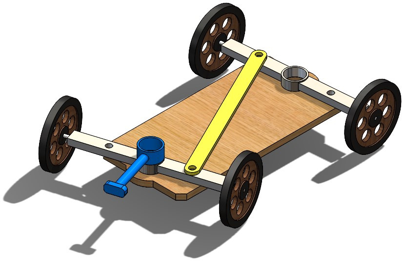 Design Steering Mechanism in Solidworks
