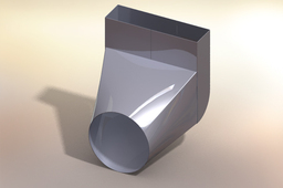 Transition, Offset Sweep, fabricator challenge