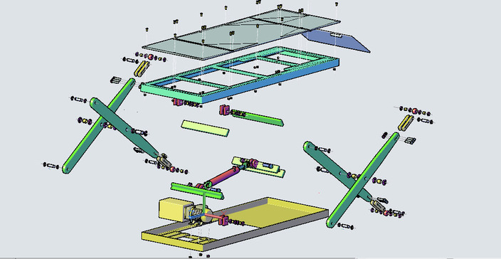 Motolift - Heftafel voor motoren