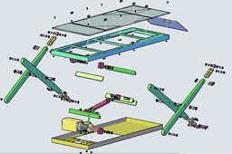 Motolift - Heftafel voor motoren