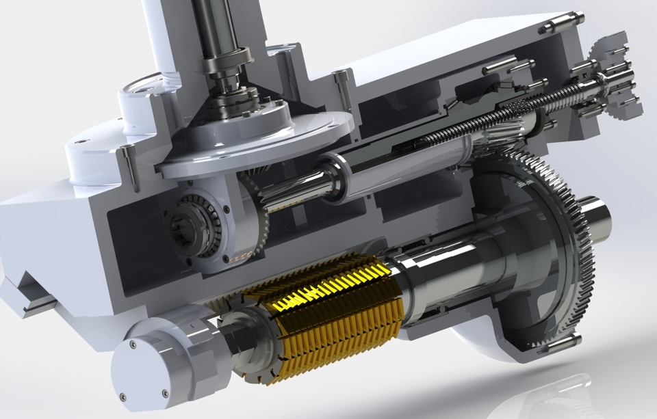 gear for hobbing machine 3D CAD Model Library GrabCAD