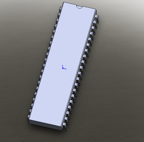 Standard 40pin Micro Processor Chip