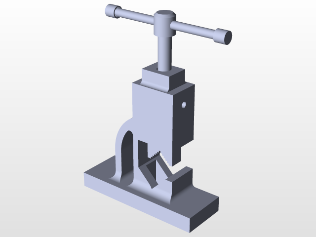 Pipe vice solidworks