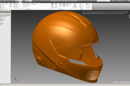 Sparco Helmet - NURBS conversion of Tõnis Vanaselja's 3D scan