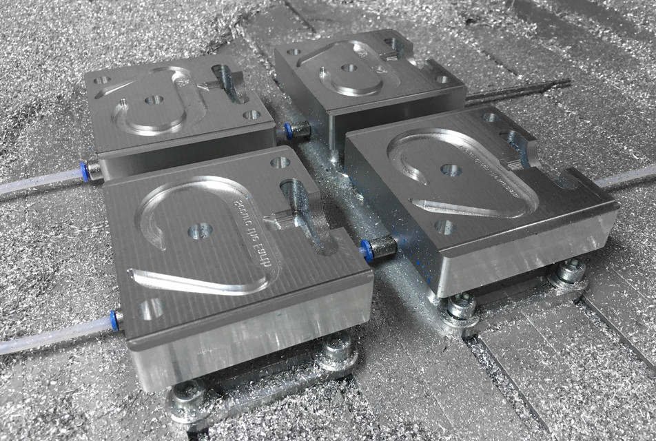 Vacuum Pad 65x65 CNC Fixture 3D CAD Model Library GrabCAD