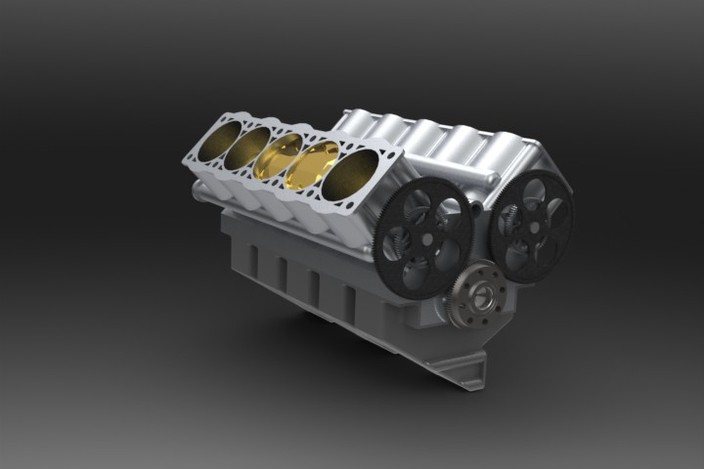 Crankcase Complete Sub Assembly