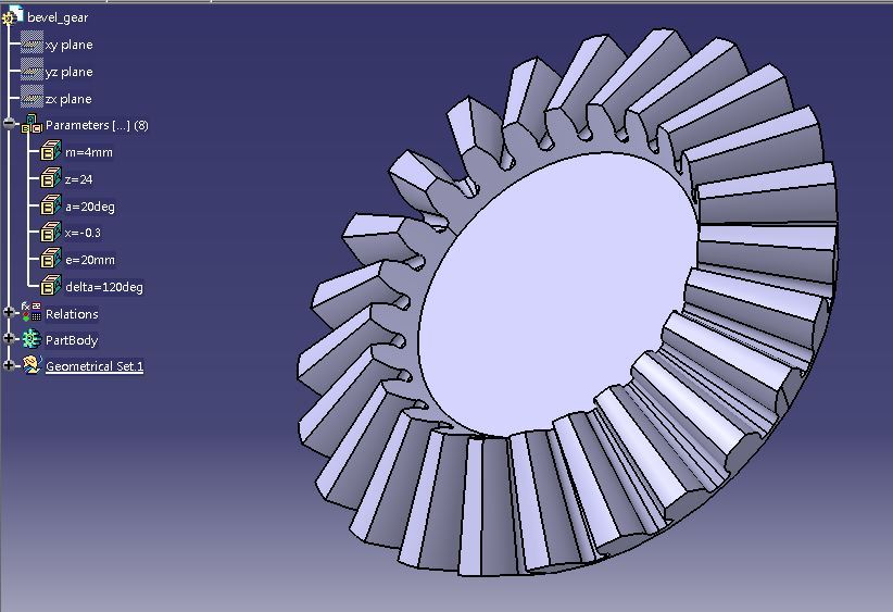 catia parametric gears 3D CAD Model Library GrabCAD