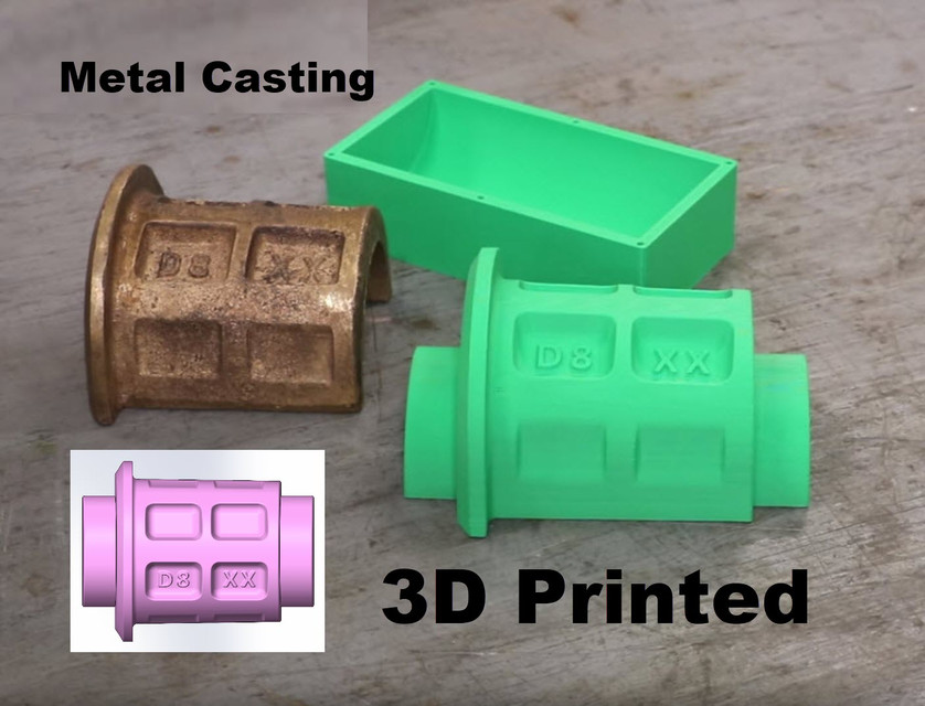 Metal Casting Patterns | 3D CAD Model Library | GrabCAD