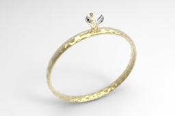 Gold Diamond Ring 
