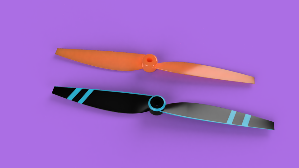 Propeller Design 3D CAD Model Library GrabCAD