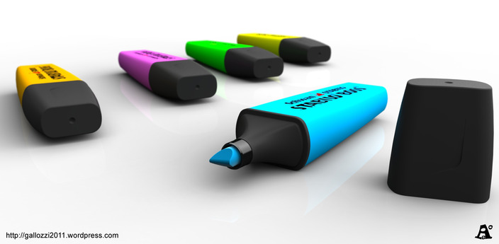 Stabilo marking pen