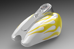 42 flatside Gas Tank Assembly