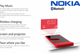 Wireless charging station - Nokialumia