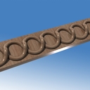 Woodwork trim - Molded Rope