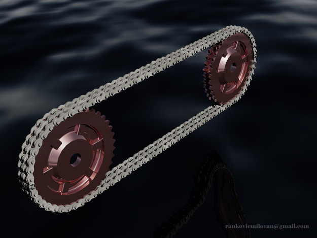 chain and sprockets