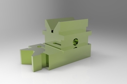 v- block body