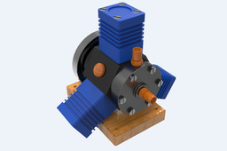Radial Steam Engine