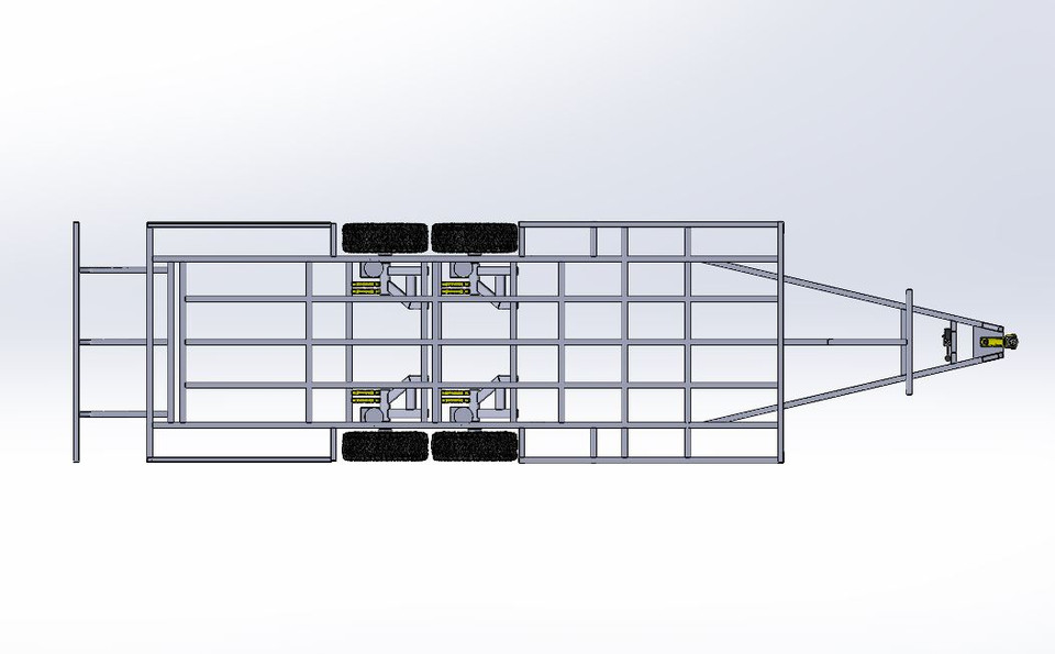 Caravan Chassis 3D CAD Model Library GrabCAD