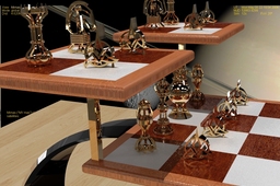 3D Chess Set