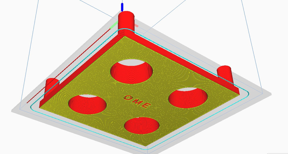 4 pcs Zurn Mikro Klick holders 3D CAD Model Library GrabCAD