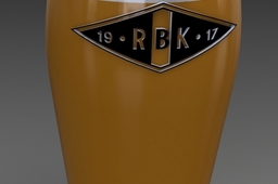 Rosenborg beer glass