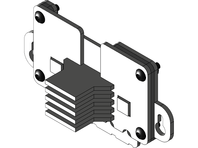 micro:bit invader display enclosure