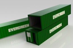 40 ft EVERGREEN Shipping Container Enclosure w/o Refrigerant