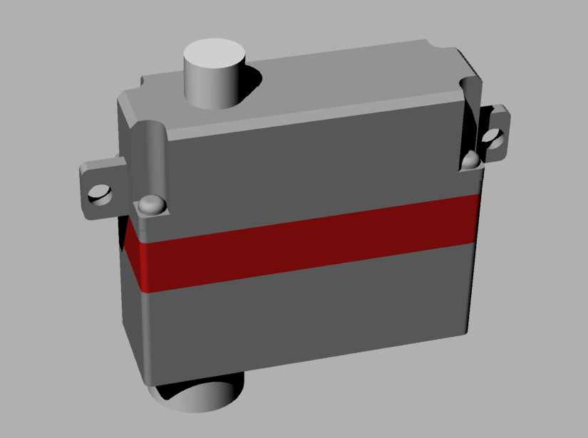 KST Ds245S &H servo 3D CAD Model Library GrabCAD