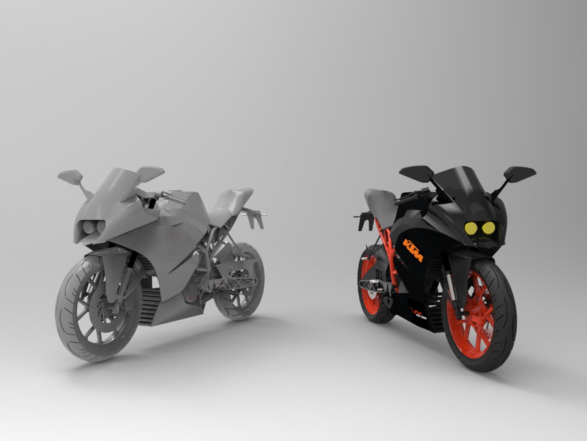 ktm rc 200 toy bike