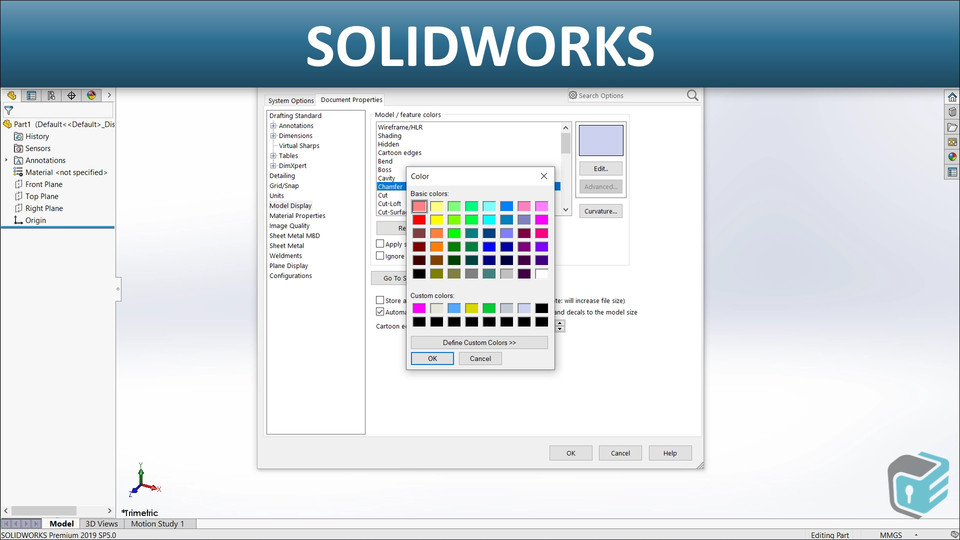 SOLIDWORKS - Creating Templates