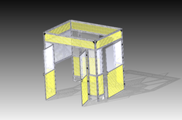 IPS Extruded Aluminum Machine Enclosure