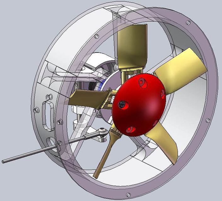 Fenestron Tail Rotor 3D CAD Model Library GrabCAD