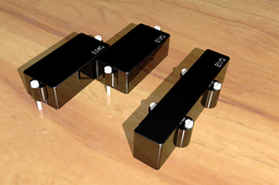 Bass guitar pickups