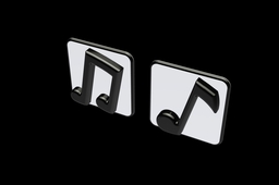 Music Note Wall Decor 2