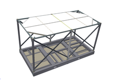 Skid Platform with Crash Cage
