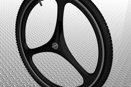 MTB 3 spoke composite wheel