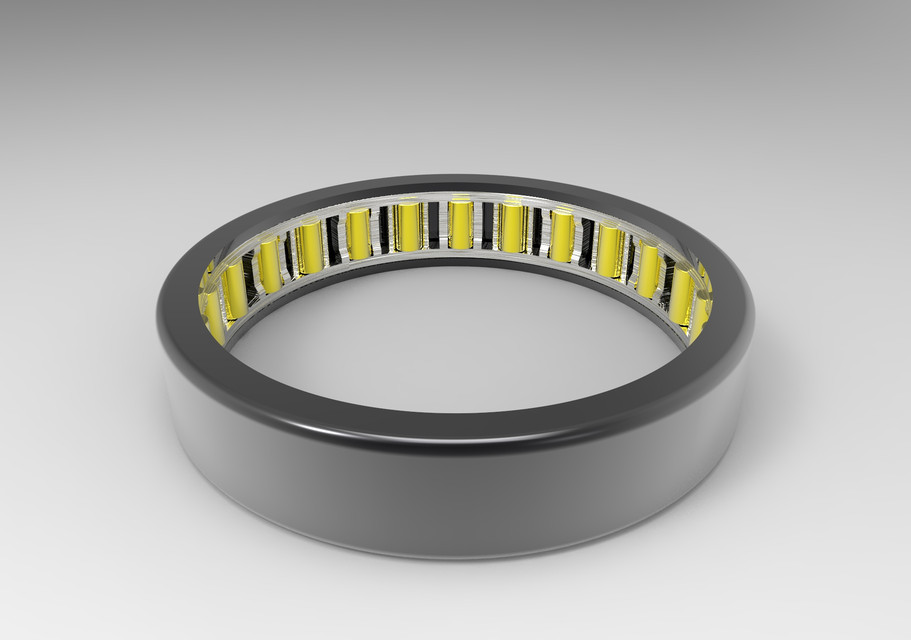 Needle Bearing 3D CAD Model Library GrabCAD