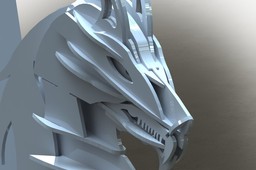 Pegasus bookends, sheetmetal, metal craft design