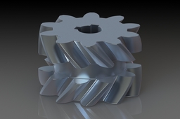 Tutorial: How to Create a Double Helical gear in solidWorks (usefull part) 