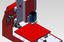 CNC homemade milling machine fraiseuse