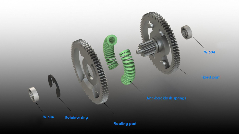 Splitgear unit 3D CAD Model Library GrabCAD