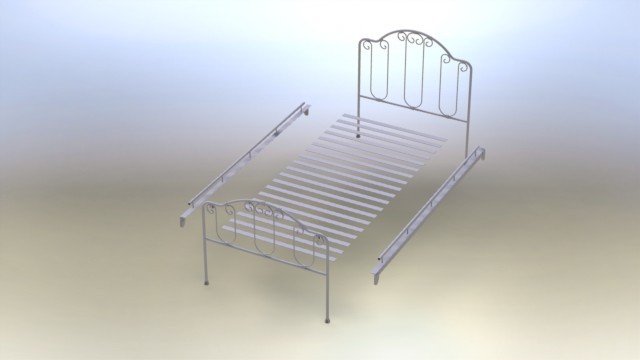 WROUGHT IRON BED ASM.zip
